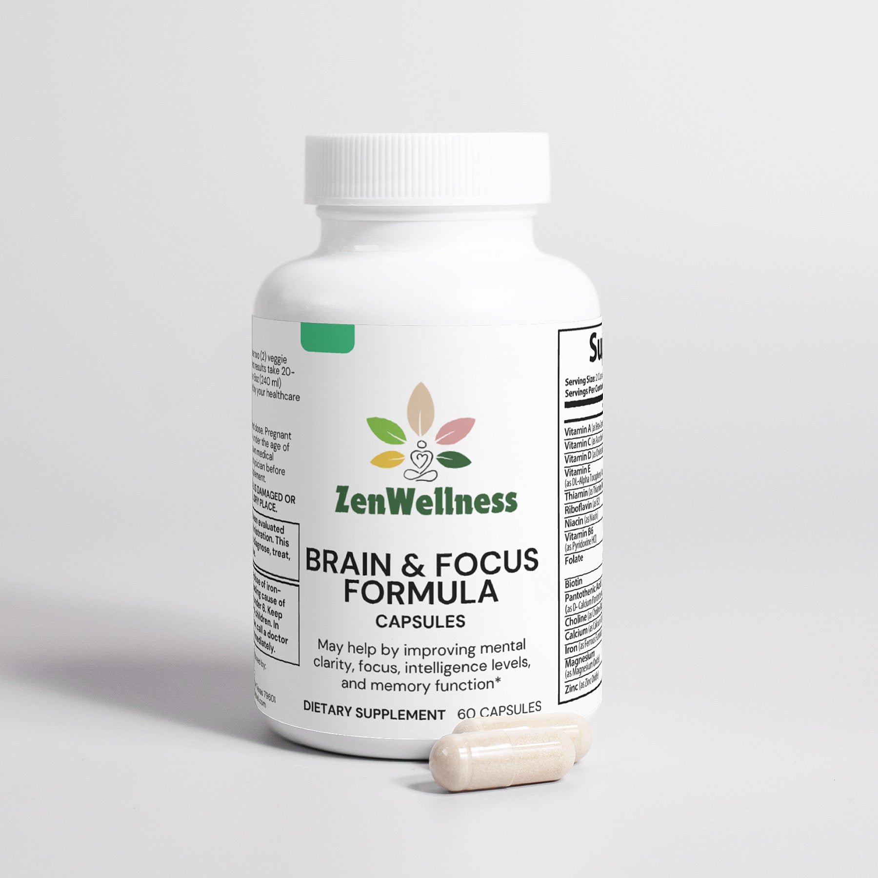 Brain & Focus Formula - ZenWellness