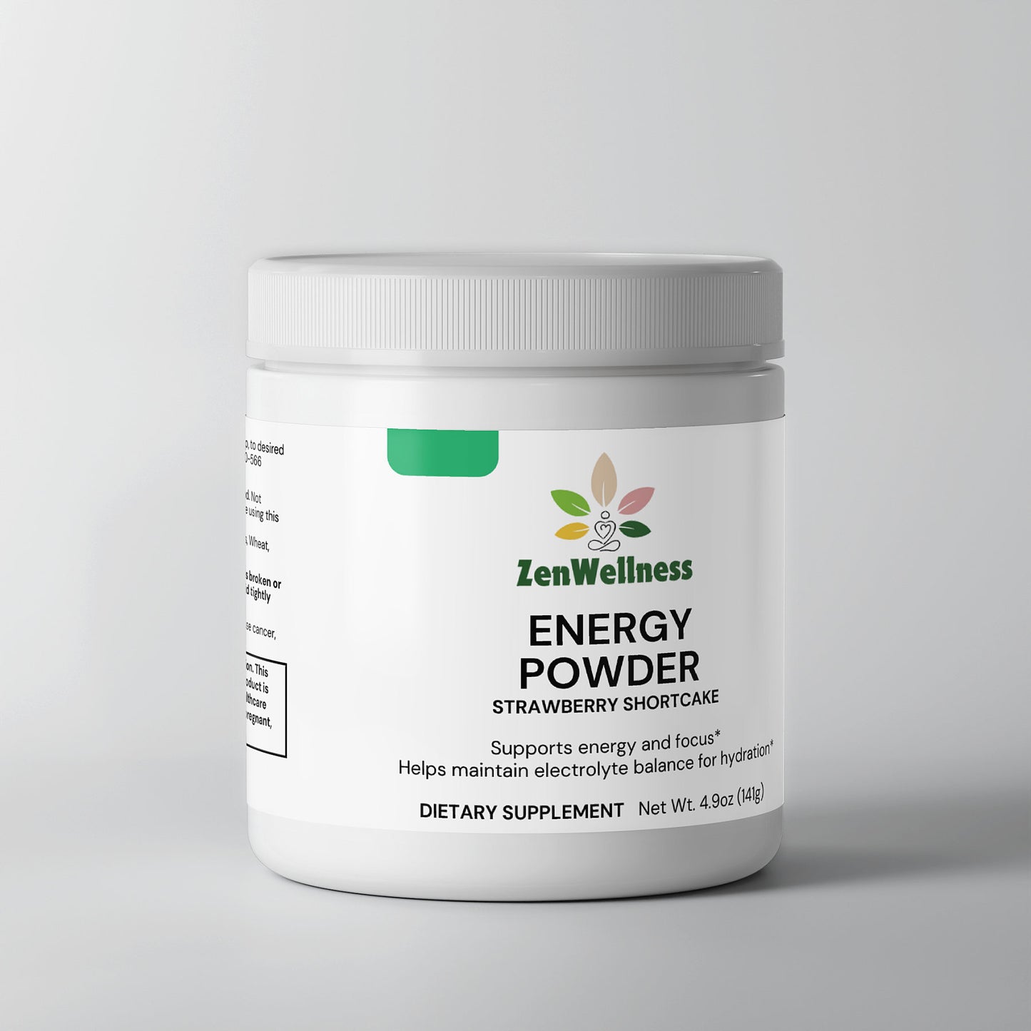 Energy Powder (Strawberry Shortcake) - ZenWellness