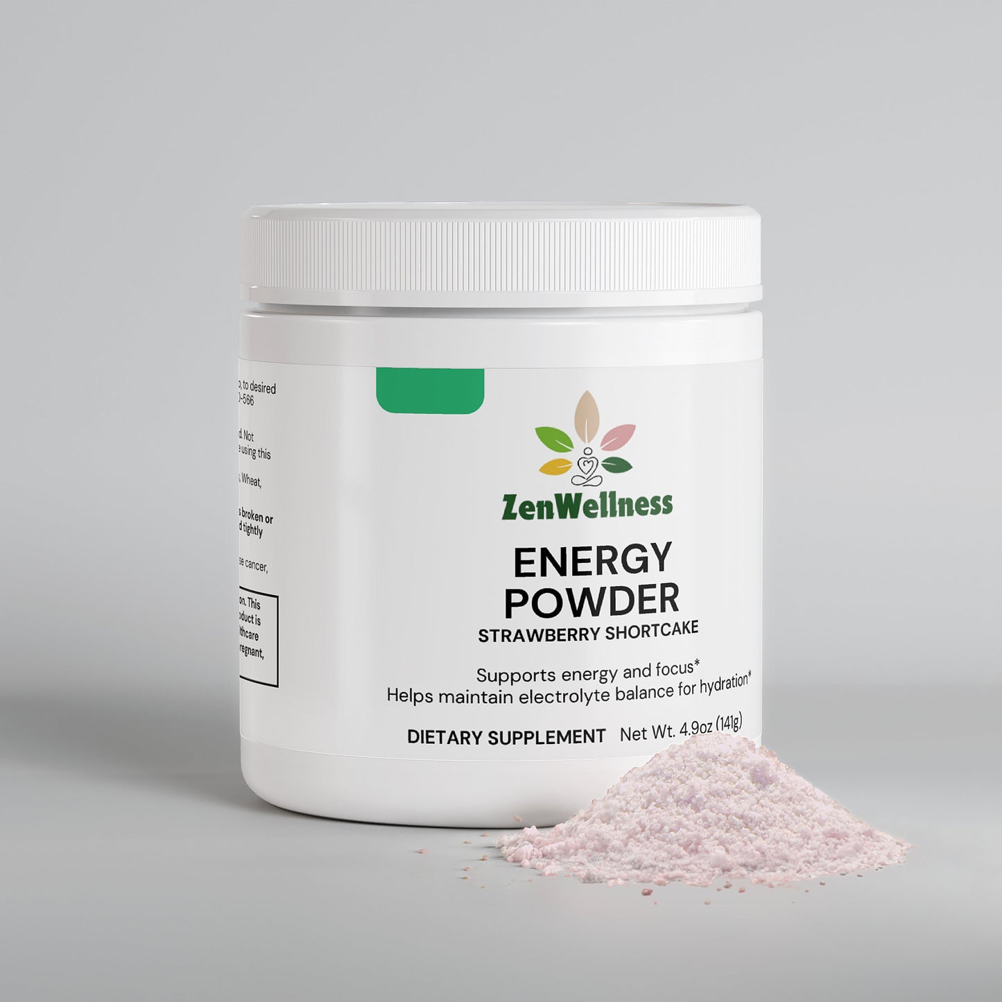 Energy Powder (Strawberry Shortcake) - ZenWellness