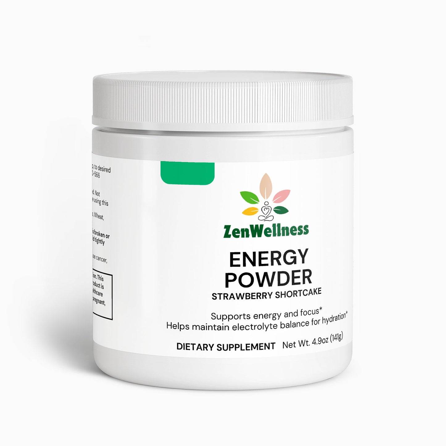 Energy Powder (Strawberry Shortcake) - ZenWellness