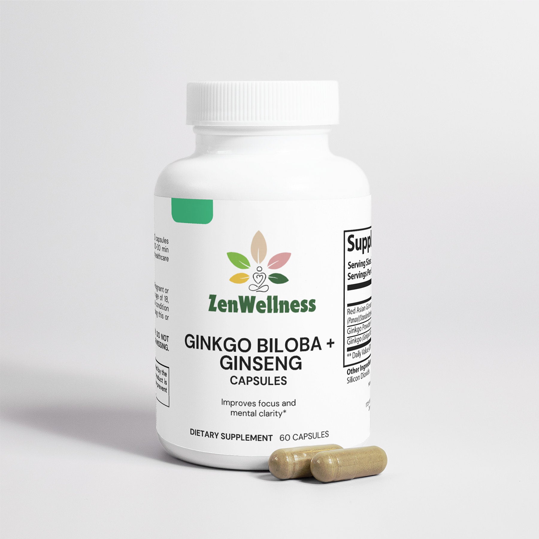 Ginkgo Biloba + Ginseng - ZenWellness