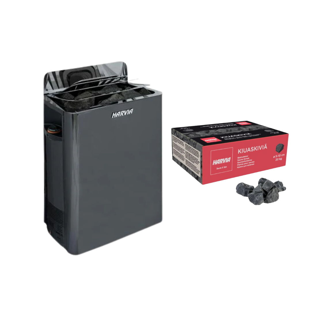 Harvia The Wall Series SW Sauna Heater With Rocks