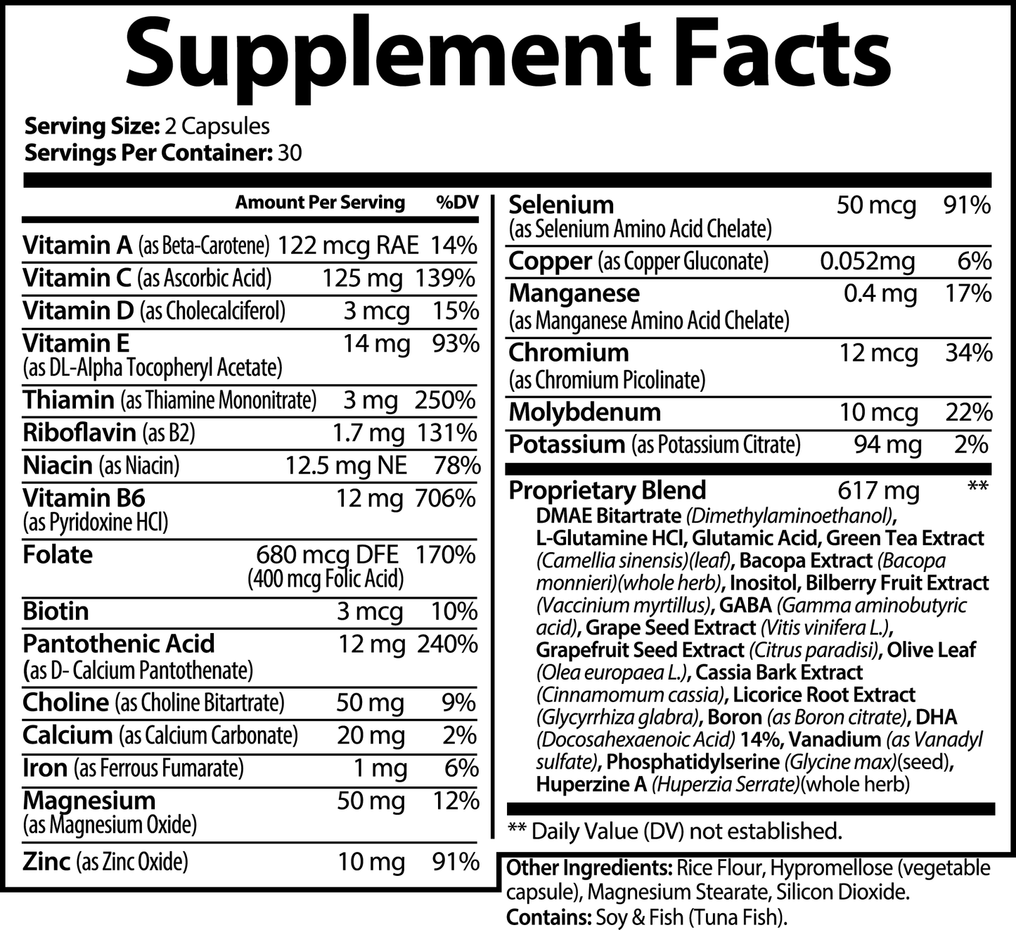 Brain & Focus Formula - ZenWellness