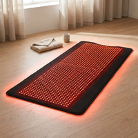2026 Upgraded All-In-One Red Light Therapy Mat Full Body, FSA&HSA Eligible,75” X 35” Medical-Grade TPU Red Light Blanket with 2600 Dual-Wavelength Leds (660Nm Red & 850Nm NIR) for Pain Relief — Studio Shot