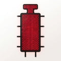 Red Light Therapy Mat Designed for Full Body Coverage, 75x35 Inches, 2600 Dual LEDs, high-quality TPU