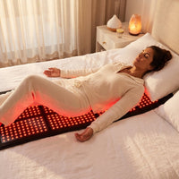 2026 Upgraded All-In-One Red Light Therapy Mat Full Body, FSA&HSA Eligible,75” X 35” Medical-Grade TPU Red Light Blanket with 2600 Dual-Wavelength Leds (660Nm Red & 850Nm NIR) for Pain Relief — Lifestyle