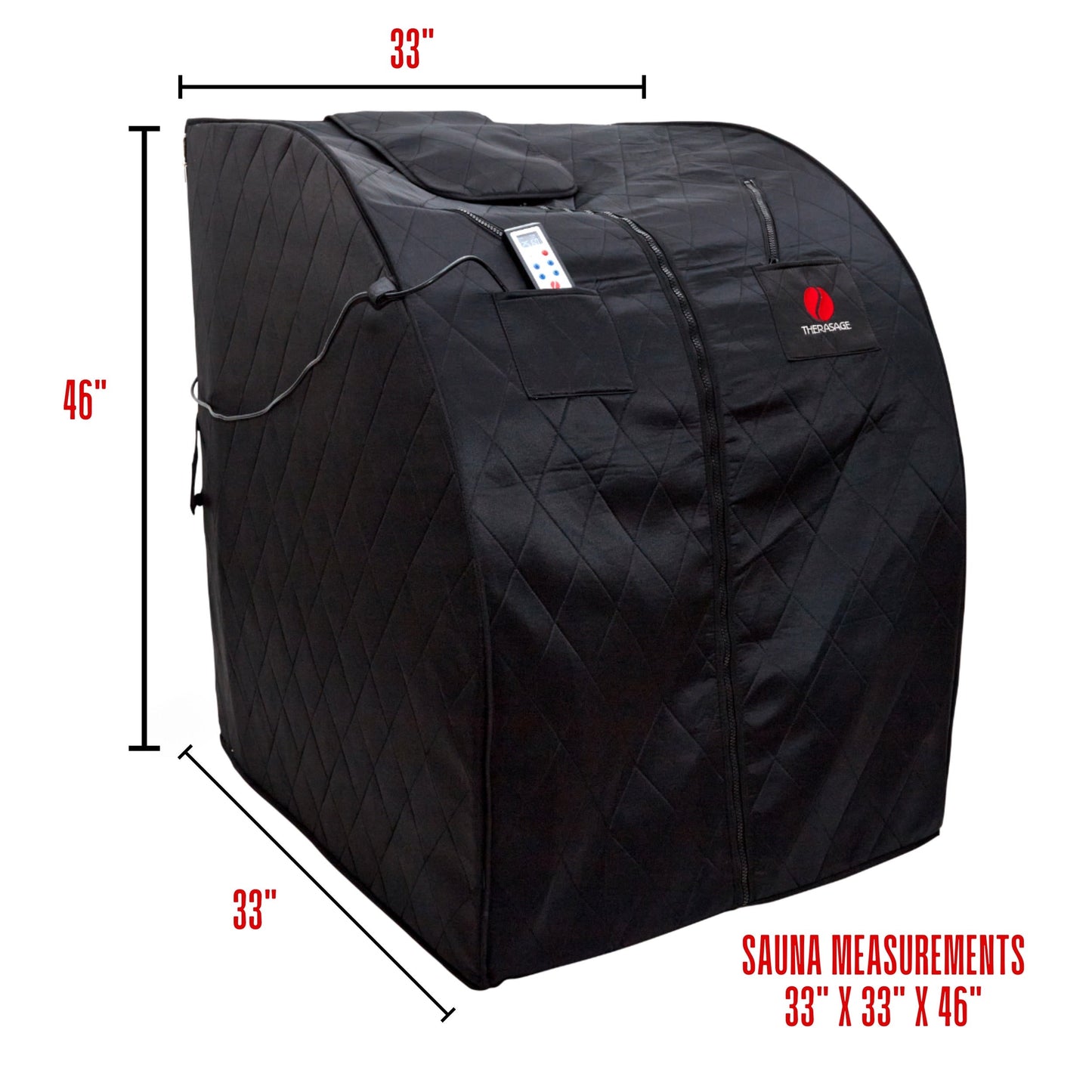 Thera360 Plus Portable Infrared Sauna *DUE TO POPULAR DEMAND, ALLOW 2 WEEKS FOR SHIPPING*