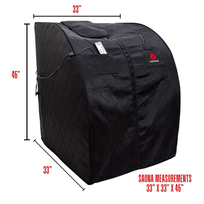 Thera360 Plus Portable Infrared Sauna *DUE TO POPULAR DEMAND, ALLOW 2 WEEKS FOR SHIPPING*
