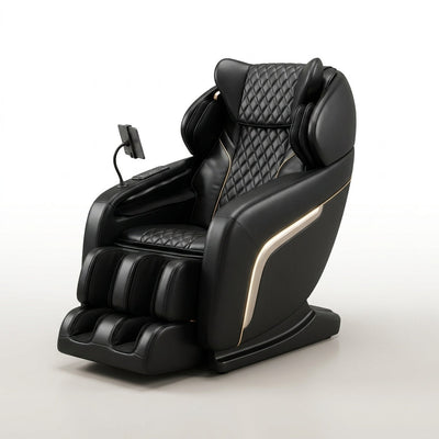 Massage Chair Recliner Built for Full Body Relief, Zero Gravity Position, Air Pressure Technology, Modern Design