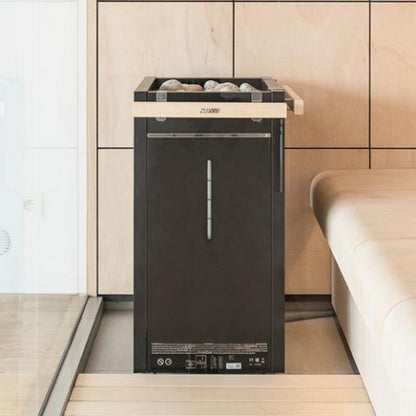 Harvia HL9U1SA Virta Combi Series 9.0kW Sauna Heater at 240V 1PH Black
