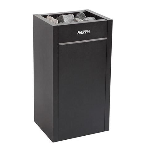 Harvia HL9U1 Virta Series 9kW Stainless Steel Sauna Heater at 240V 1PH Black