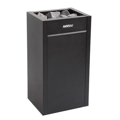 Harvia HL9U1 Virta Series 9kW Stainless Steel Sauna Heater at 240V 1PH Black